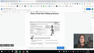 Week 5 Math Directions