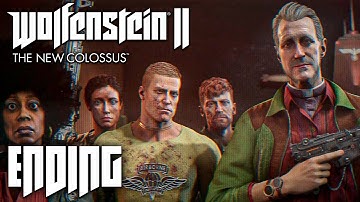 Wolfenstein 2 The New Colossus — Full Gameplay Walkthrough PART 11 ENDING [1440p60/PC] No Commentary