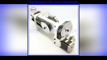 Review 100mm CNC 4th Axis 5th Axis CNC dividing head/Rotation Axis/A axis kit Nema23 for Mini CNC r