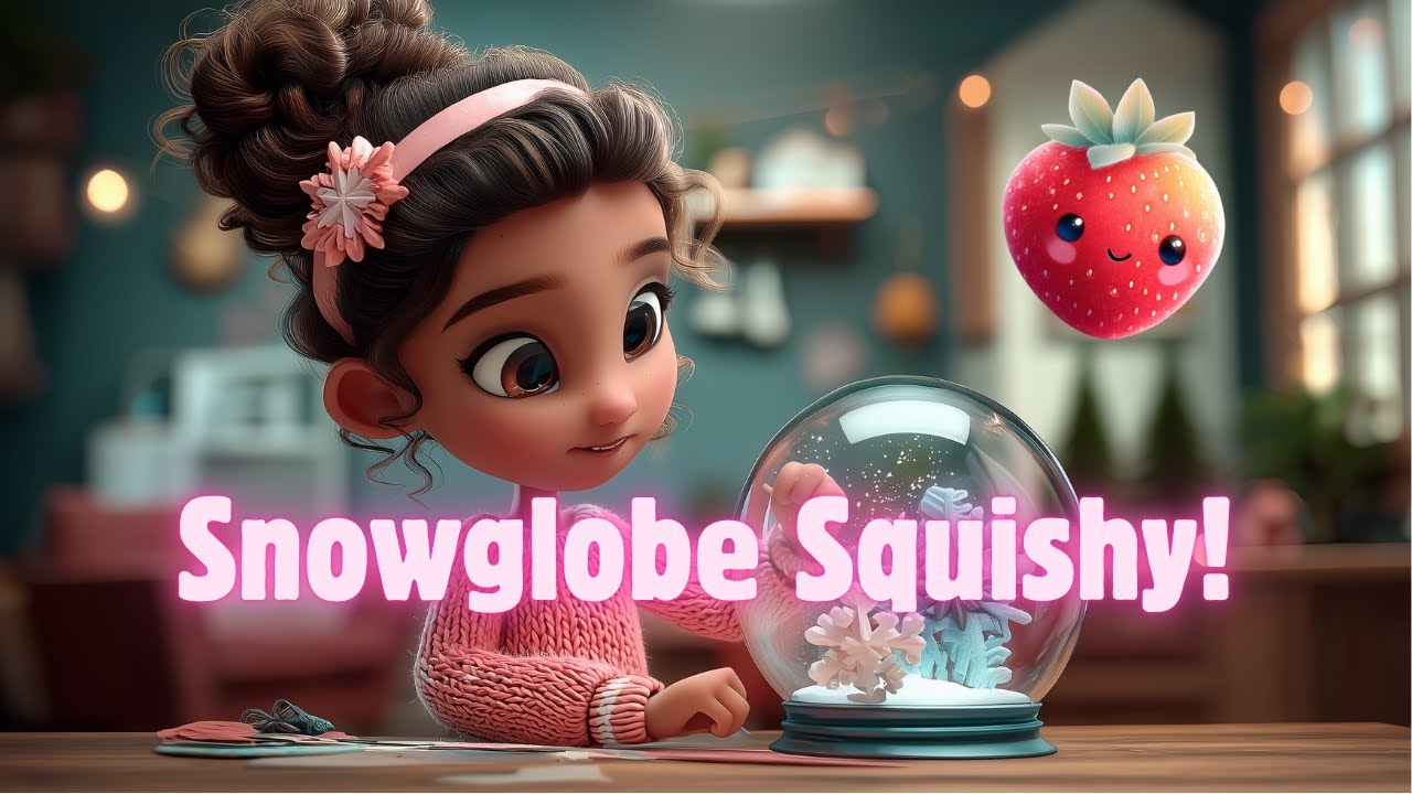 DIY Paper Snowglobe Squishy | Kid-Friendly ASMR Craft