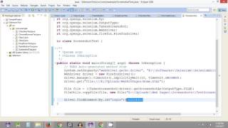 Selenium Tutorial #31 - Selenium WebDriver - Taking some more Screenshots Content