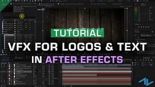 VFX Tutorial - How To Create Stunning VFX For Your Logo & Text | After Effects