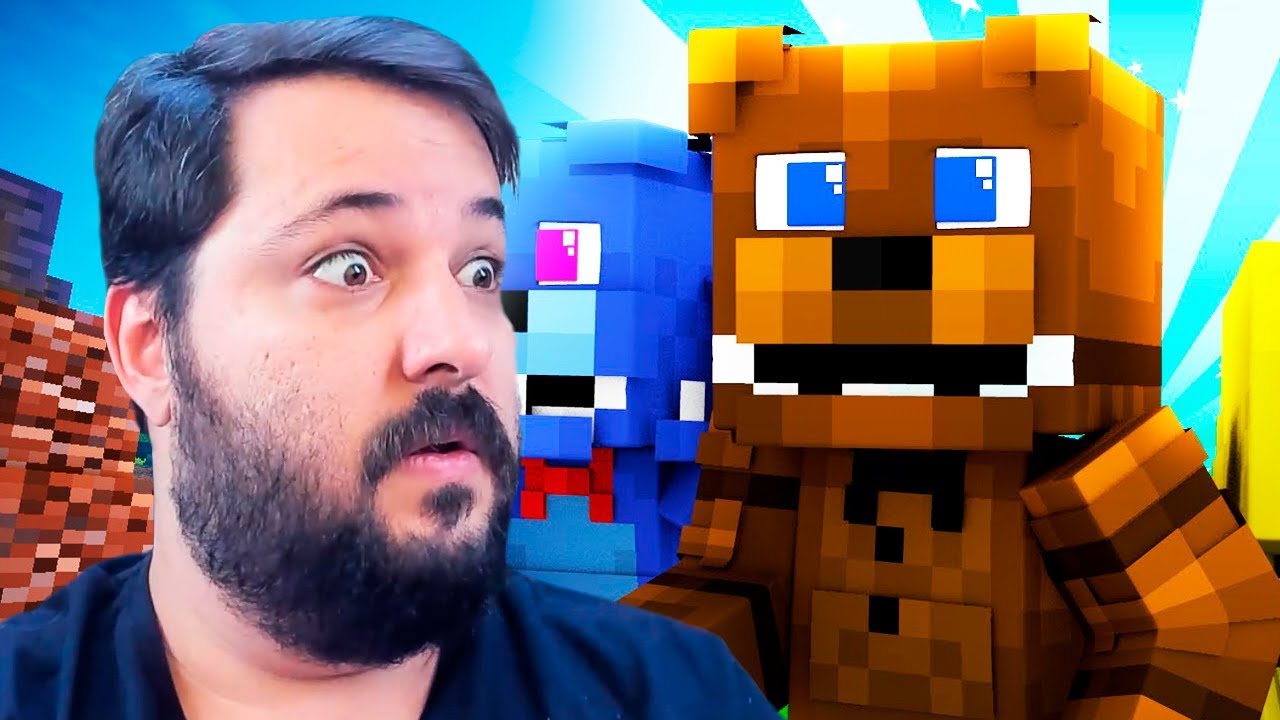 jogos friv SOBREVIVENDO NO MINECRAFT COM FNAF! FNAFCRAFT!