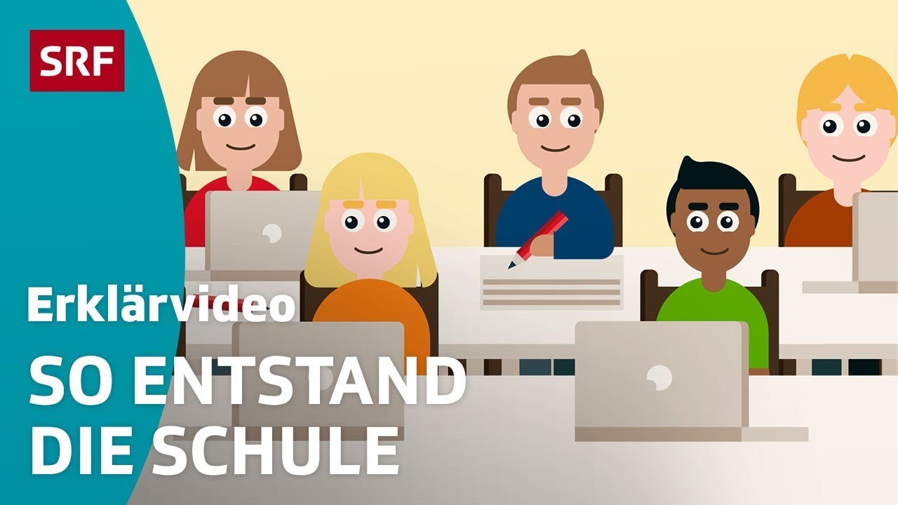 Wer hat die Schule erfunden? einfach erklärt Kindervideos SRF Kids YouTube
