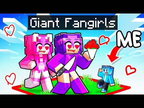 Locked on ONE GIANT FANGIRLS Chunk in Minecraft!