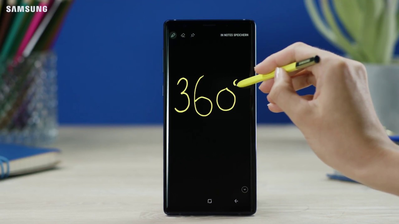 Wie nutze ich das Screen Off-Memo auf meinem Galaxy Note8 (Android