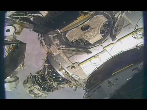 Timelapse - Space Station Docking Module Relocation