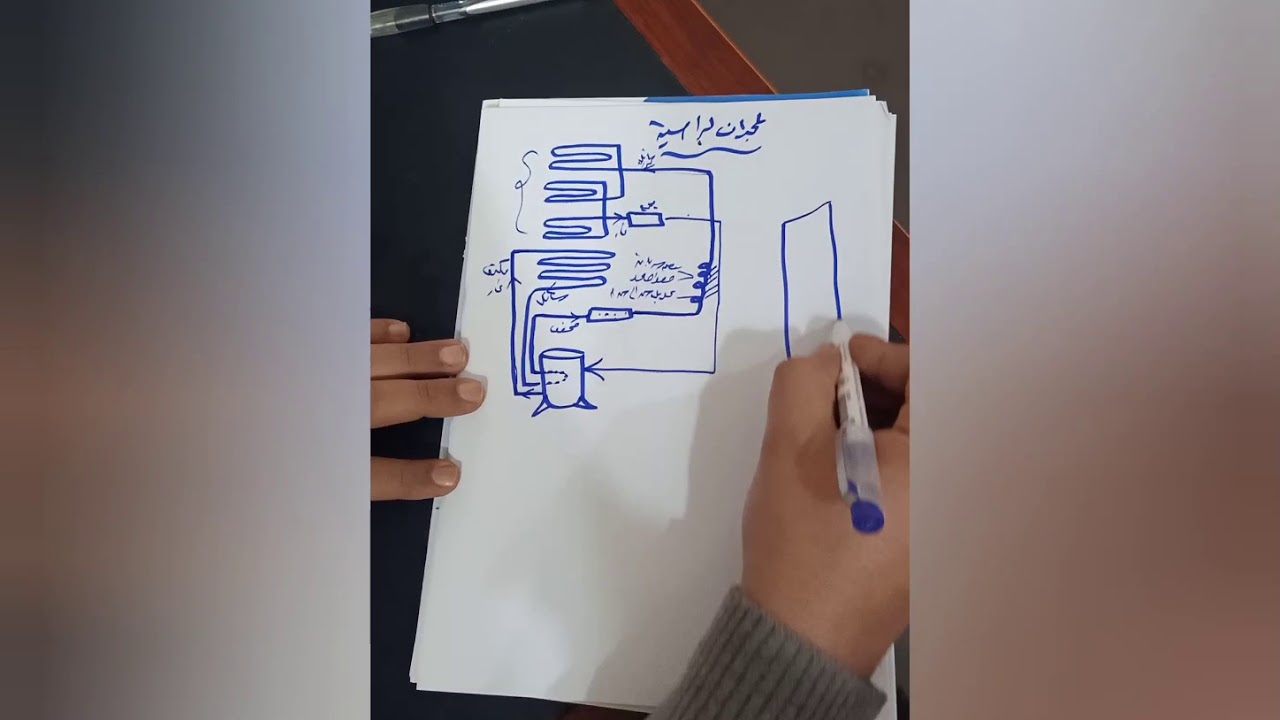 المجمد الرأسي