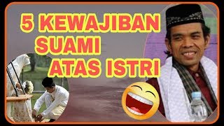 Lima Kewajiban Suami Terhadap Istri | Tanya Jawab Ustadz Abdul Somad Lc MA terbaru