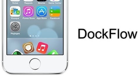 Ios7- jailbreak tweak : DockFlow / dock&roll