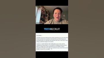 Personalized Candidate Outreach for Recruiters Made Easy