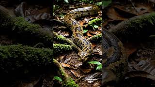 Face to Face with a Giant Python in the Jungle | Indonesia Wildlife #python #indonesia #india