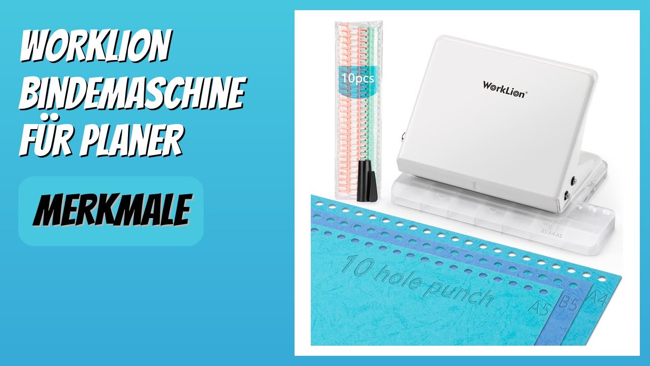 BEWERTUNG (2026): WORKLION Bindemaschine für Planer. Infos