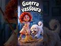 A guerra das vassouras começou 😂🧹🐶