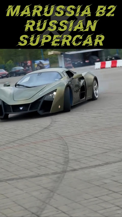 Russian Supercar 'Marussia B2'