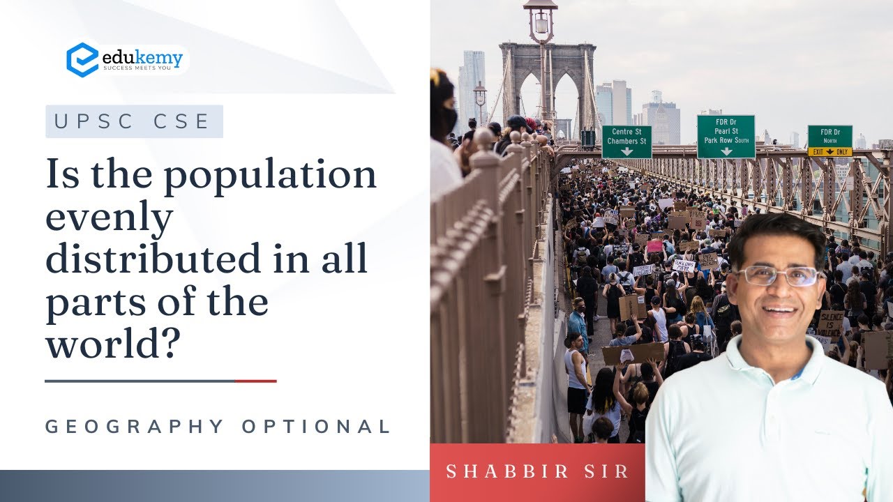 Is population evenly distributed in all parts of the world? | Geography ...