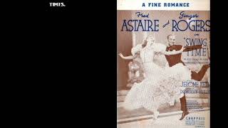A Fine Romance: Original Arrangement for Solo Guita