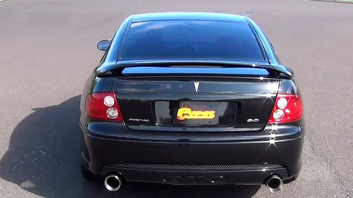 2005-06 Pontiac GTO X-Box Muffler Installation