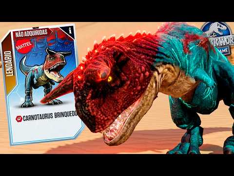 JURASSIC WORLD - TOY Carnotaurus! New Pass! BADASS!
