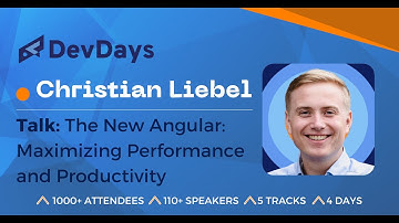Christian Liebel: The New Angular: Maximizing Performance and Productivity