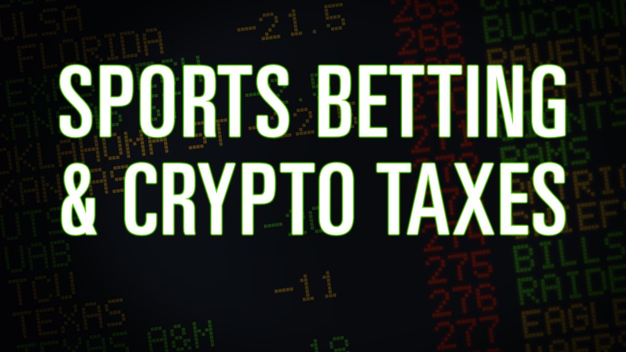 Paying taxes on sports betting and crypto transfers YouTube