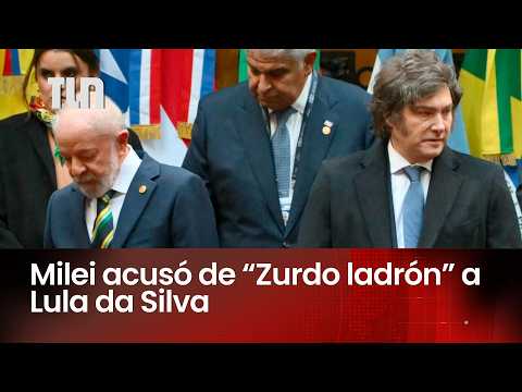 Diplomatic crisis: Milei insulted Lula and called him a "thieving leftist"