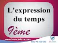 Français L Expression Du Temps 9ème Année
