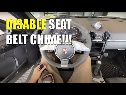 Video preview: How to Disable Porsche Seatbelt Chime
