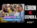 Stephen A. Smith reaction to LeBron and Bronny: Parenting Controversy Divided breakdown