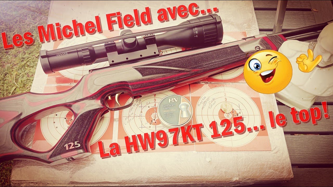 H&N Field Target Trophy - HW97KT 125 - Test à 25m