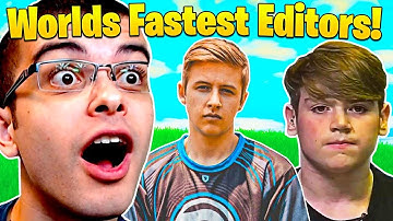 Who is The FASTEST Editor in Fortnite? Nick Eh 30 vs Symfuhny vs Mongraal!