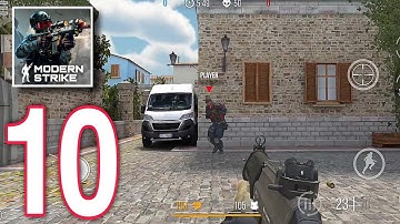 Modern Strike Online: PvP FPS Gameplay Part 10- Italy Map (Android, iOS)