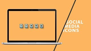 Social Media Icons | Hover Effect | CSS Tutorial