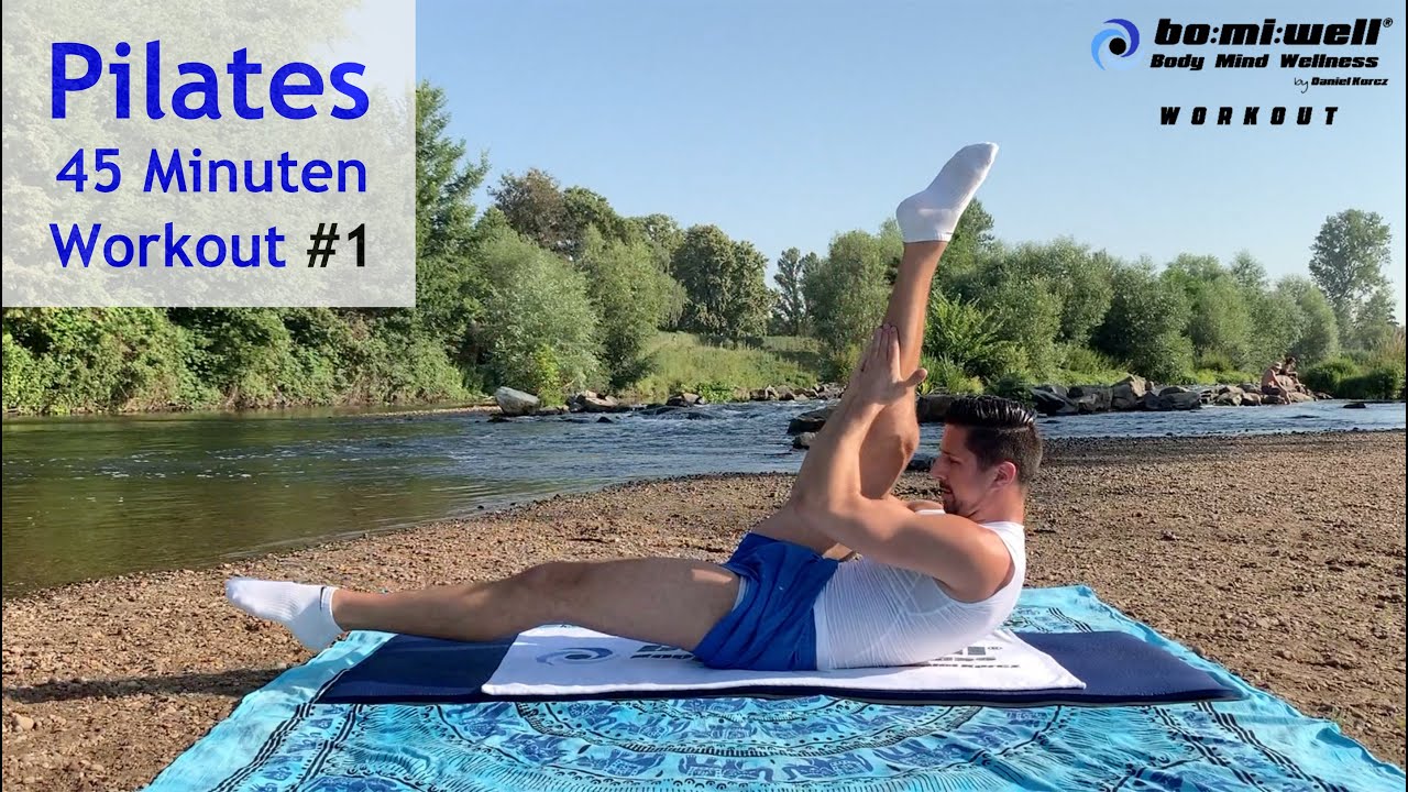Pilates 45 min - intensives Mattentraining - Workout #1 mit Daniel von bo:mi:well®