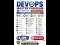 DevOps Master Program 2026 | 700+ Hours | Lifetime Access | AWS, Kubernetes, CI/CD – Just ₹8,499