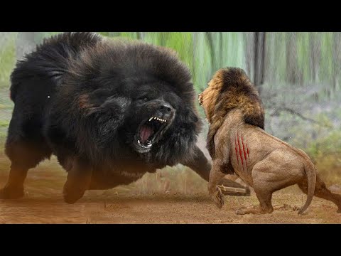 Video: Jagen mastiffs op leeuwen?