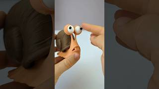 I 3D Printed a Snail with Bouncy Eyes! 🐌👀 #shorts