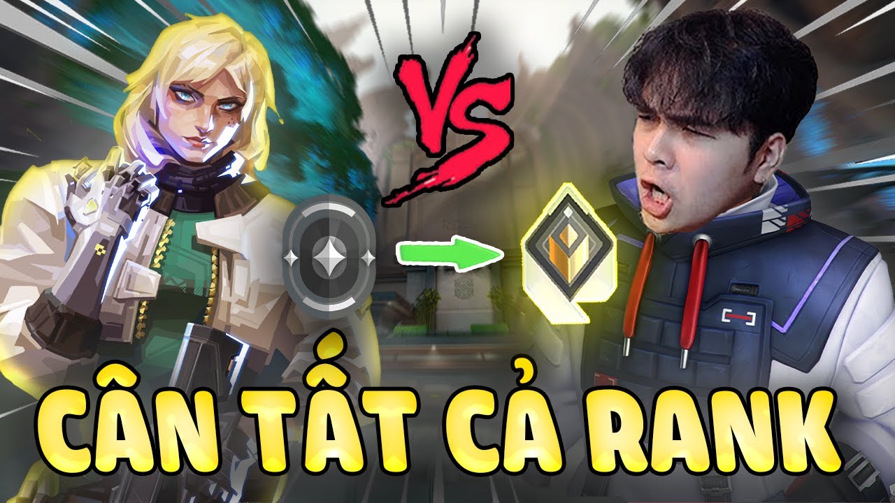 Tôi Solo Custom 1 vs 1 Từ Sắt Đến Radiant Mọi Mức Rank /VALORANT/