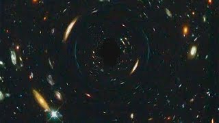 Gravitational Lens Passing In Front Of Hubble Deep Field North Esa Hubble