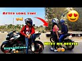 After Long Time🙂Meet Bestie😻Amazing Reaction🥰My Best Friend💞Market reaction
