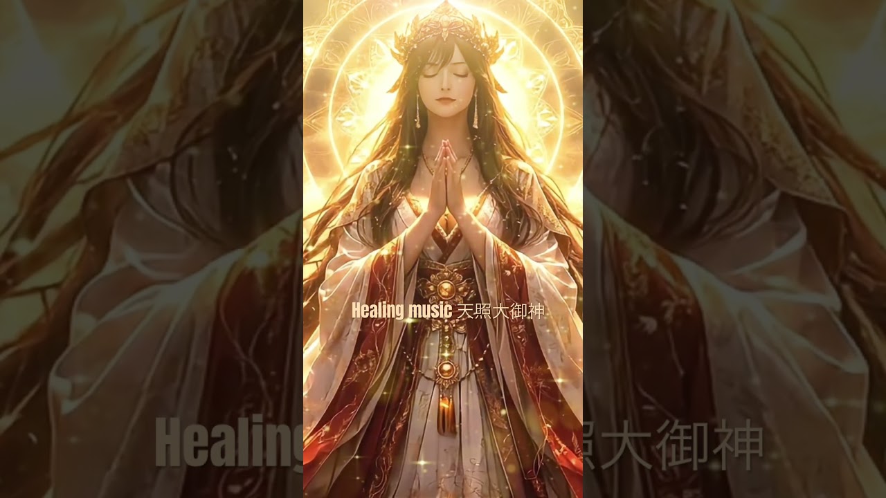 Healing music 天照大御神#963hzfrequencyofgods #angel