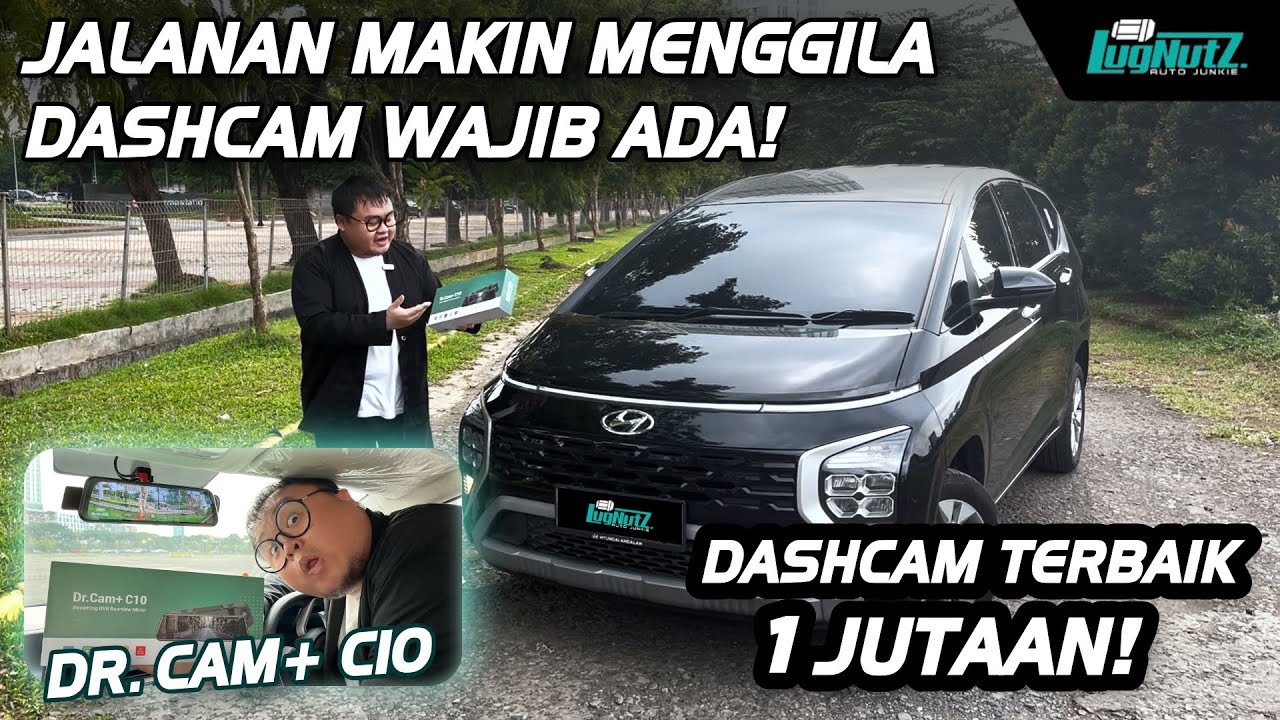 DASHCAM 1 JUTAAN TERBAIK Kualitasnya Gimana? Inilah DR. CAM+ C10, Benda WAJIB Ada Di Semua Mobilmu!
