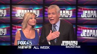 Jennifer Gilbert Fox45 News Goes Behind The Scenes At Jeopardy Week Of September 17, 2012