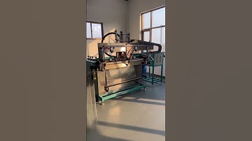 JiuRui Brand High quality Automatic mesh cutting, rolling and welding machine #filtermakingmachine