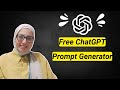 مولد الأوامر بالذكاء الاصطناعي شات جي بي تي مكتبة مجانية وداعا لكتابة أوامر ChatGPT 