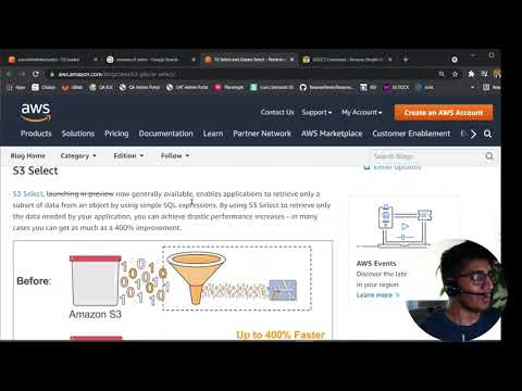 Querying data without servers or databases using Amazon S3 Select Python Boto3