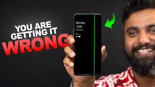 how to enable green line on your phone!