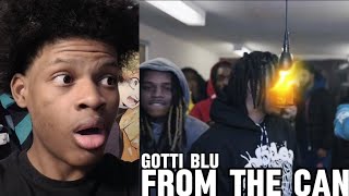 He Dissing The Sweepers Heavy!! | Gotti Blu - From The Can [Freestyle] (Reaction!!!)🔥🔥