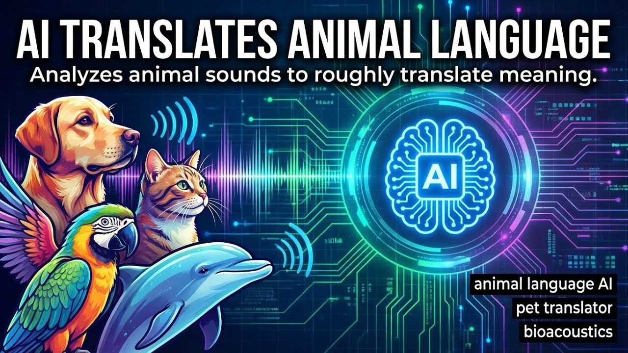 AI Translates Animal Language: Pet Translator Decodes Barks & Meows ...