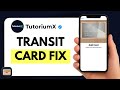 How to Fix Apple Wallet Transit Card Not Working